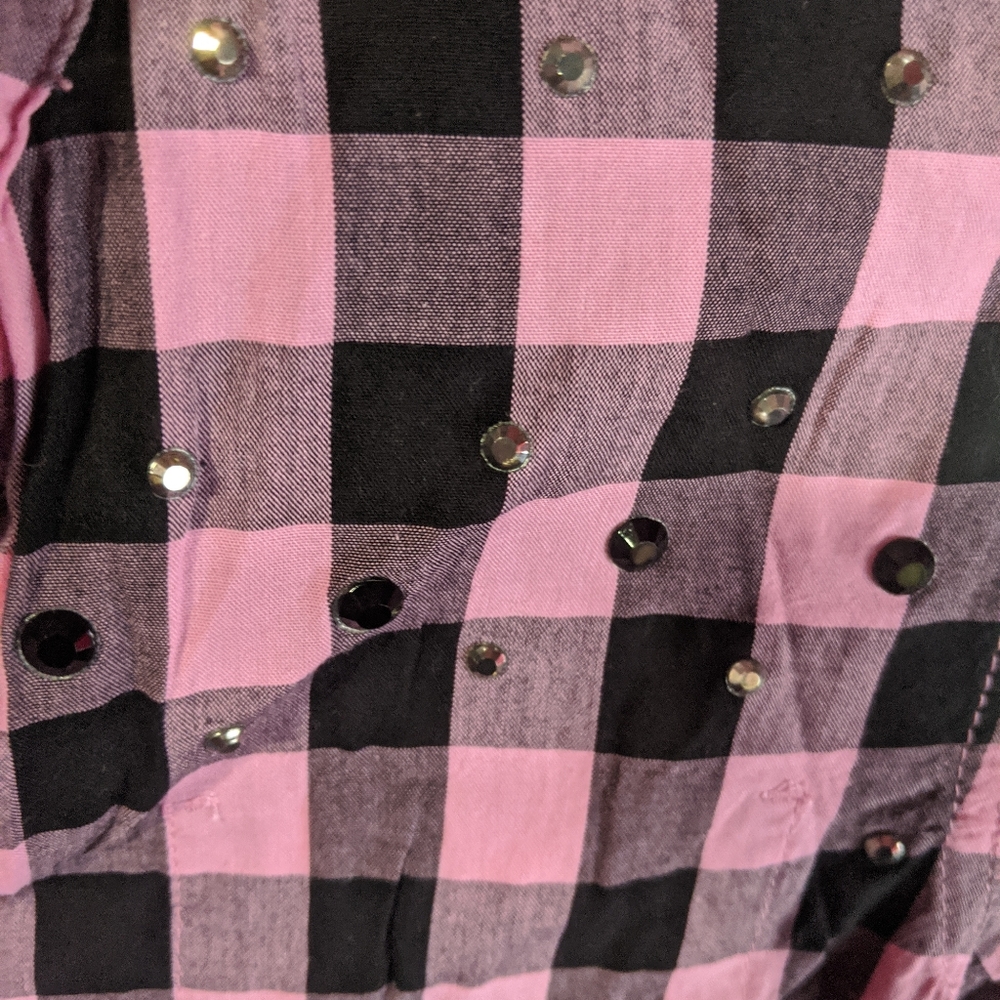 Pink! Victoria Secret Studded Mini Dress/Tunic - Picture 7 of 9